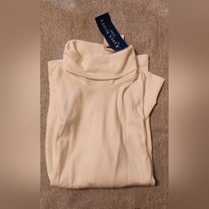 brand new ladies Karen Scott Sport size medium turtleneck top